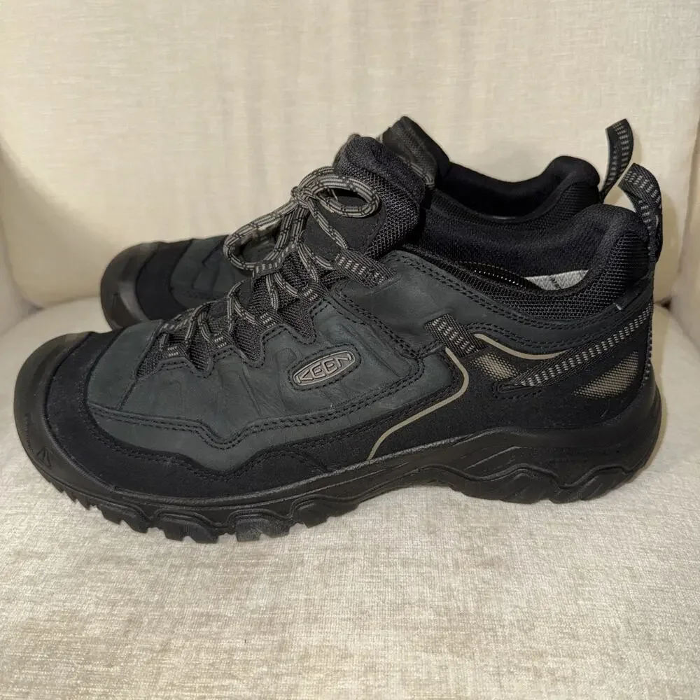 Keen Targhee IV Triple Black Men Size 13 Hiking Boots Keen Dry Water Proof EUC